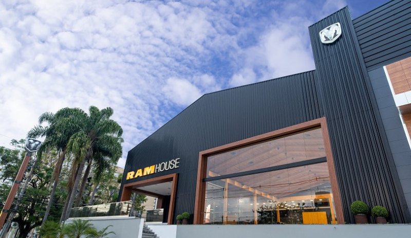 Ram House é 1ª loja flagship da marca de picapes no mundo