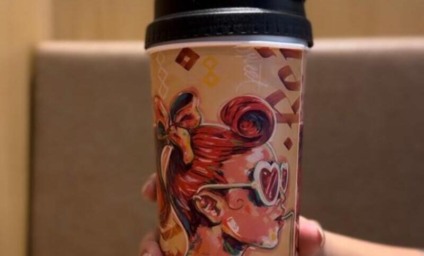 Rei do Mate aposta em copo grafitado com ilustrações de artista nacional
