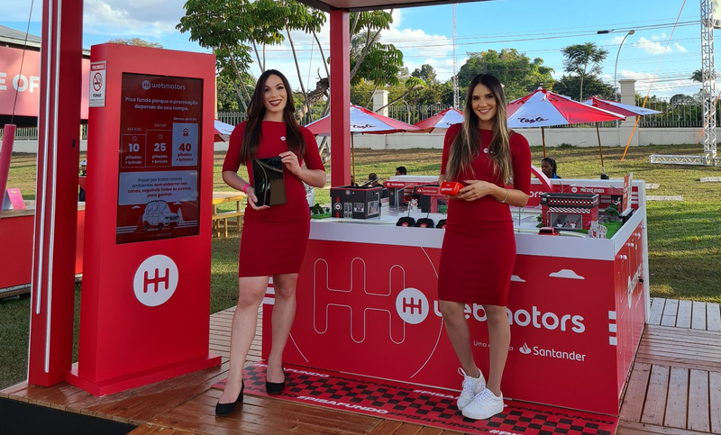 Webmotors marcou presença no Taste Brasília Festival com game interativo