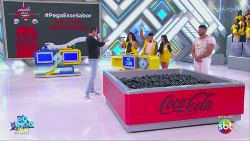 Coca-Cola Sem Açúcar promove ações de conteúdo com o público em programas de TV