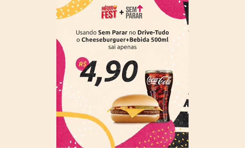 Sem Parar e McDonald's se juntam para celebrar semana do hambúrguer e da batata frita