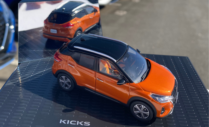 Nissan mostrará Kicks 'de verdade' com apenas 6 cm no 4º Salão Diecast