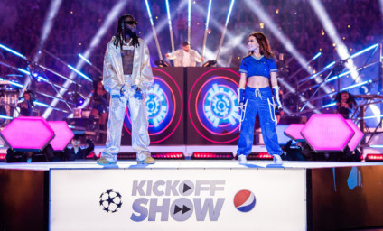Anitta fez show na final da UEFA Champions League em ativação da Pepsi