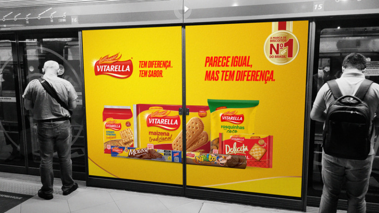 Vitarella transformou linha amarela do metrô de SP em linha Vitarella