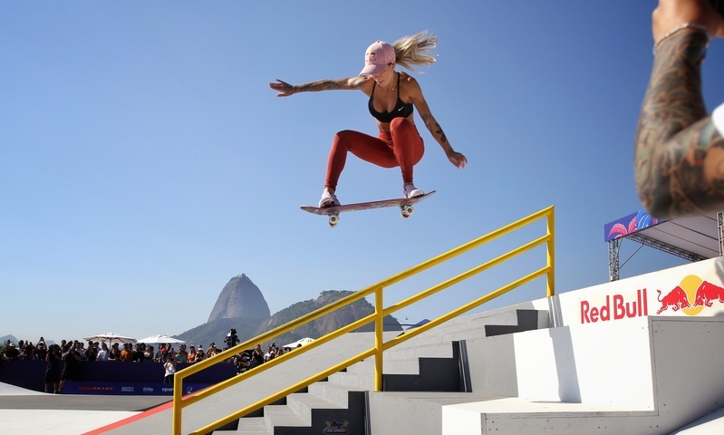 Red Bull promoveu campeonato de skate no Rio de Janeiro