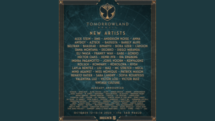 Tomorrowland Brasil adiciona mais de 40 nomes no line-up
