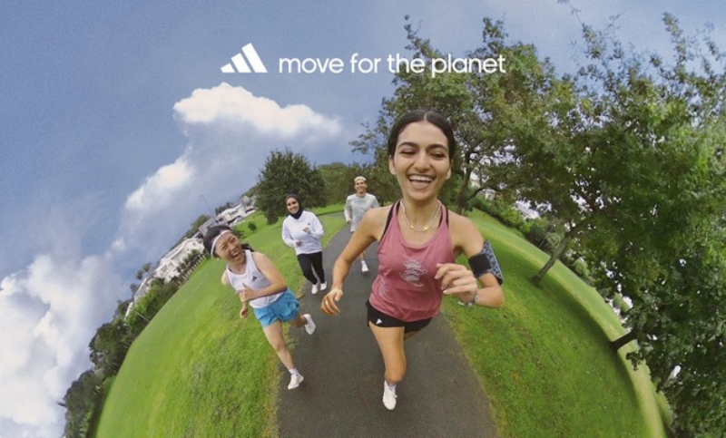 Adidas anuncia plataforma Move For The Planet