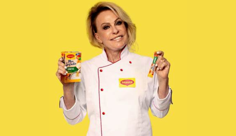 Maggi anuncia Ana Maria Braga como nova embaixadora