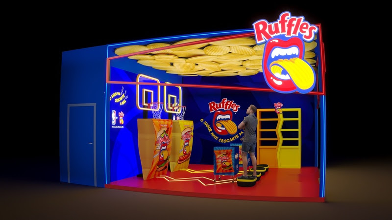 Ruffles apresenta novos sabores na NBA House