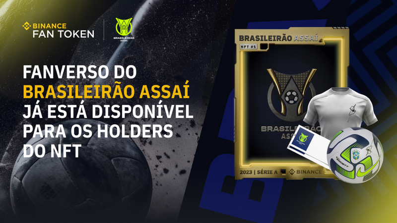 Fanverso da Binance tem experiências e itens do Brasileirão Assaí