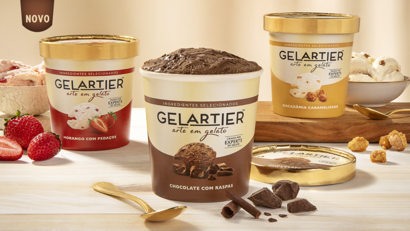 Unilever lança nova marca de gelatos Gelartier