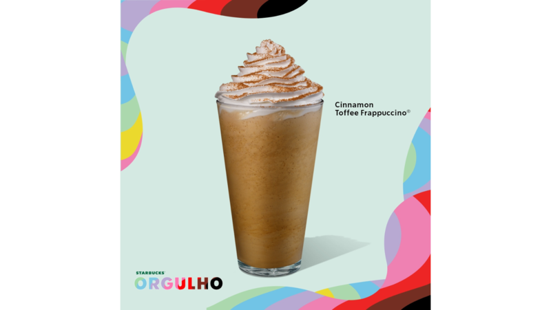 Starbucks celebra a comunidade LGBTQIAP+ com Pride Frappuccino