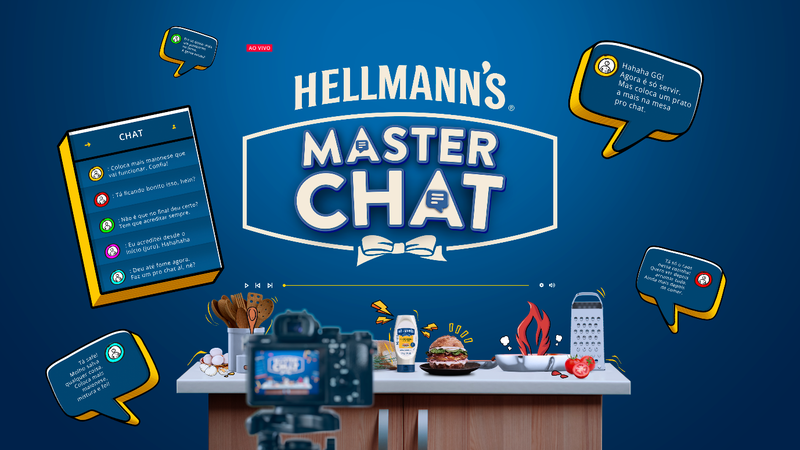 Hellmann’s MasterChat convida gamers a se aventurar na cozinha