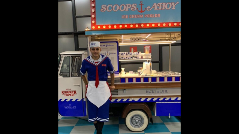 Bacio di Latte apresenta versão do Scoops Ahoy de Stranger Things no Tudum