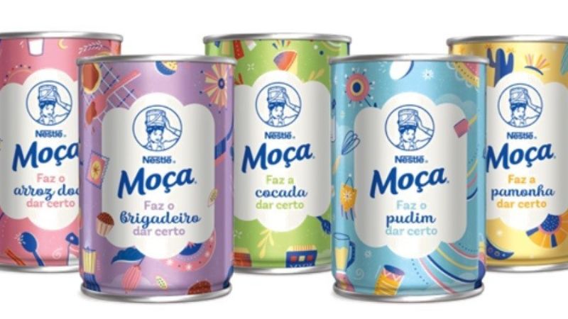 Nestlé lança edição limitada de latas colecionáveis do Leite Moça