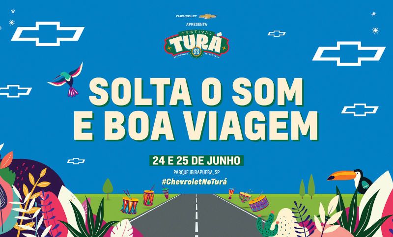 Chevrolet terá espaço interativo que reforça liberdade de expressão no Festival Turá