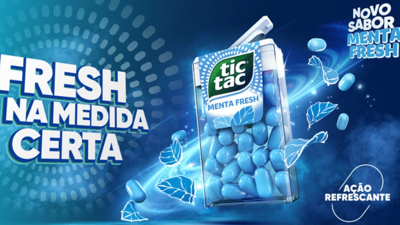 Tic Tac relança marca com nova identidade visual e produto