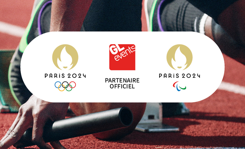 GL events é parceira oficial dos Jogos Olímpicos e Paralímpicos de Paris 2024