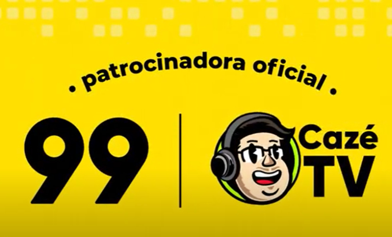 99 patrocina transmissão do Brasileirão na CazéTV