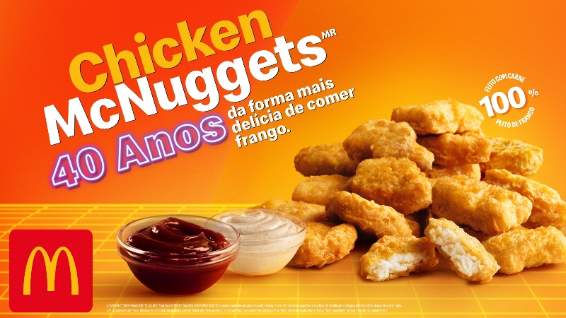 McDonald’s celebra aniversário dos Chicken McNuggets com McOferta exclusiva