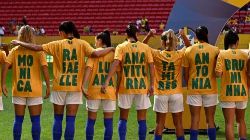 Guaraná Antarctica convida torcida a reconhecer jogadoras da Seleção pelo nome