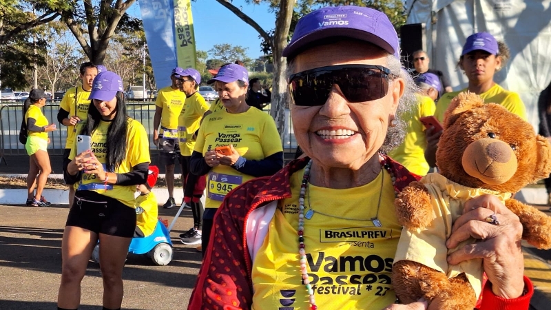 Festival Vamos Passear reúne 4 mil pessoas no Parque da Cidade, em Brasília