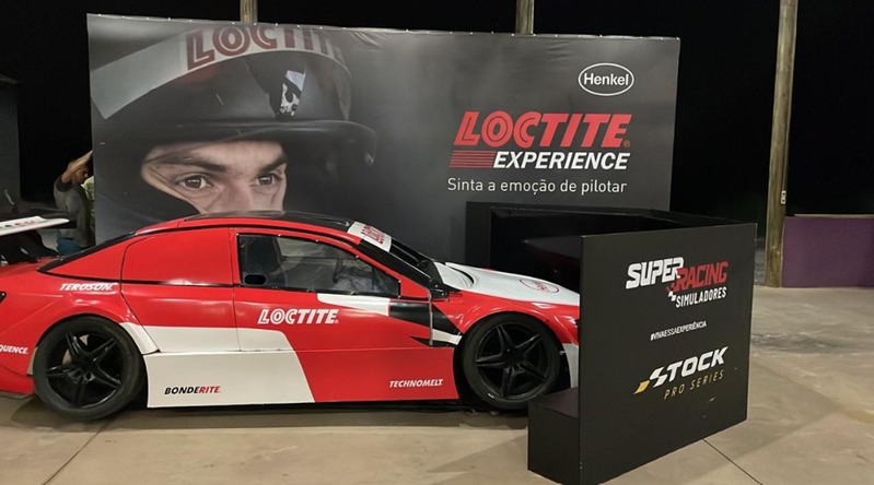 Loctite promove experiência da Stock Car com simulador e autorama em São Paulo