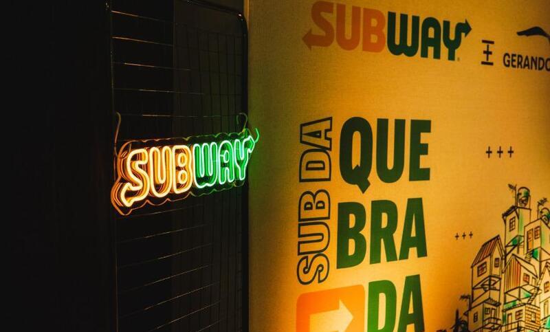 Subway leva Sub da Quebrada para evento de inauguração da favela dos sonhos