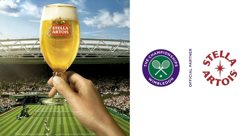 Stella Artois é cerveja oficial do Torneio de Tênis de Wimbledon 