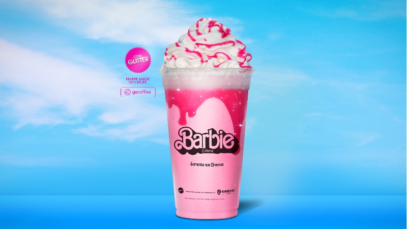 Barbie invade Go Coffee com novo Frappe