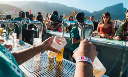 Heineken coleta mais de 50% de copos plásticos para reutilização em festivais