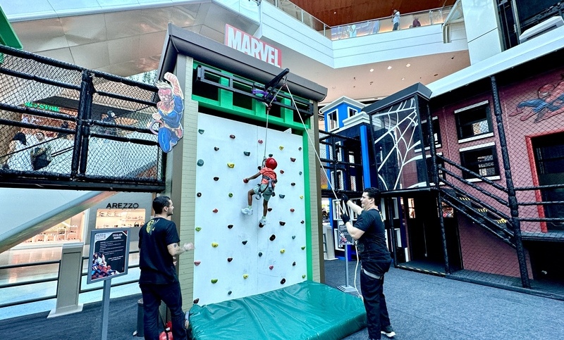 Parque de Aventuras ‘Heróis Marvel’ chega ao Salvador Shopping