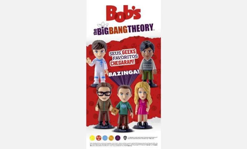 Bob's lança coleção exclusiva de miniaturas de 'The Big Bang Theory'