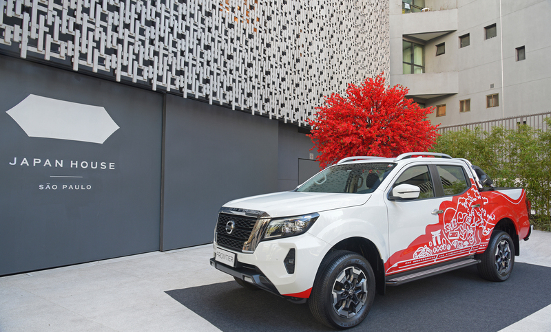 Nissan Frontier na Japan House, São Paulo, SP, 14jul2023 Foto: Murilo Góes/Divulgação Nissan