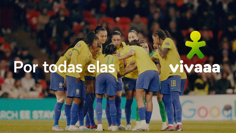 Vivo muda marca para Vivaaa com vitória da Seleção Feminina de Futebol