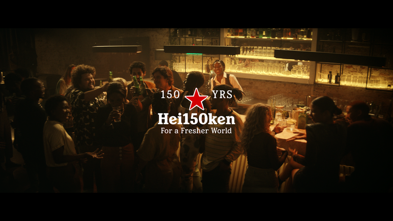 Heineken celebra 150 anos em campanha que comemora os bons momentos