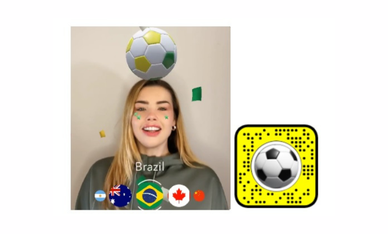 Snapchat oferece experiência aos brasileiros durante a Copa do Mundo Feminina