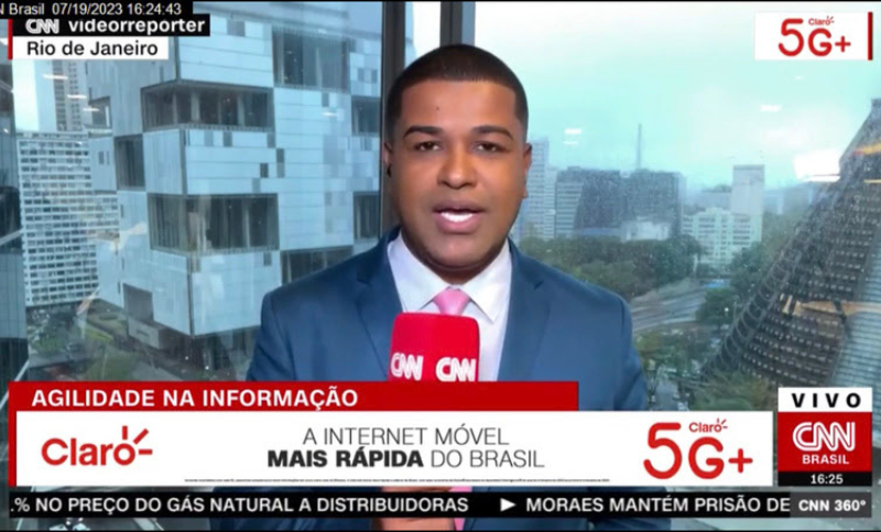 Claro e CNN Brasil fecham parceria inédita