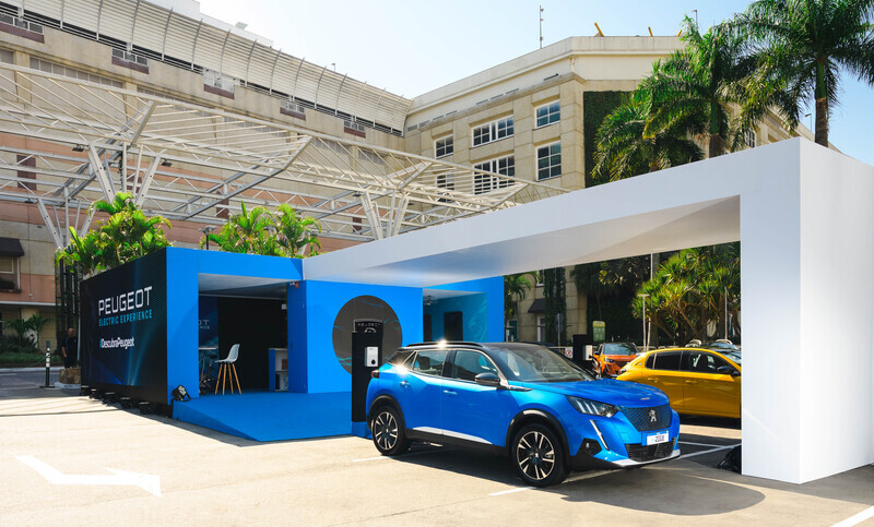 Peugeot realiza evento de experimentação elétrica em SP