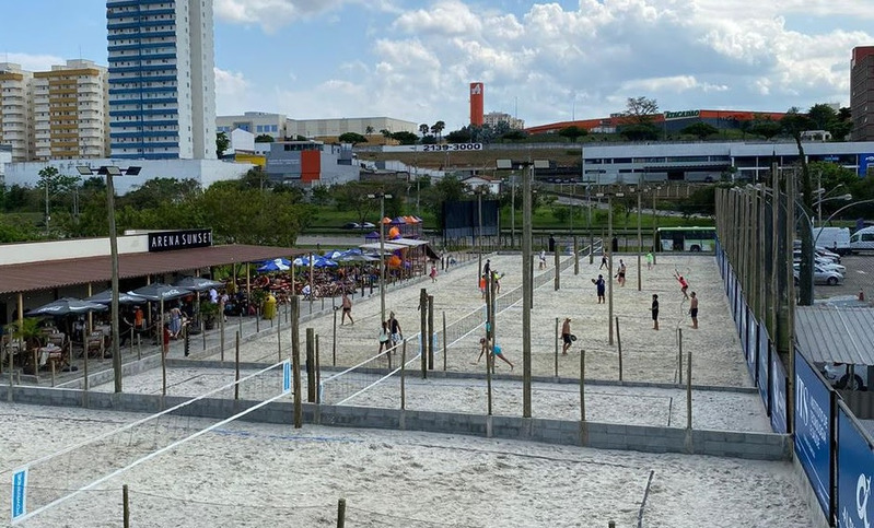sonyaktuell Performers em ação nos shoppings no primeiro dia de ativação.