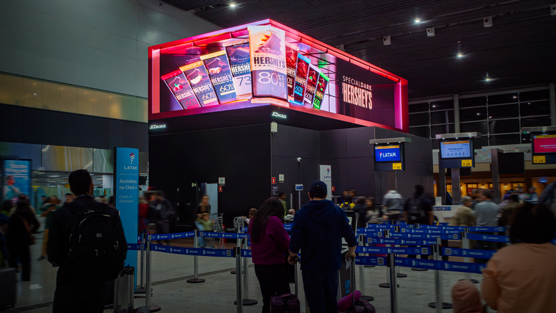 Hershey’s exalta força do cacau em ativação inédita em 3D