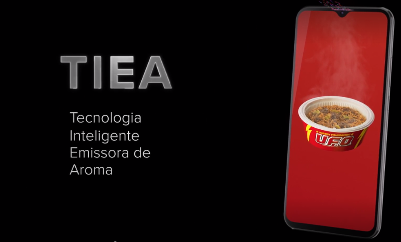 Nissin convida consumidores a sentirem o aroma de U.F.O. pelo celular