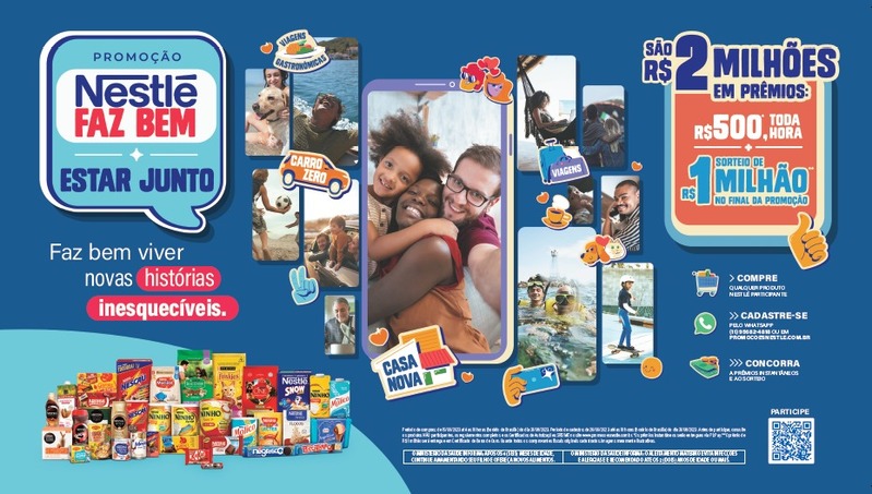 Batux cria pela primeira vez ação promocional multibrand para a Nestlé