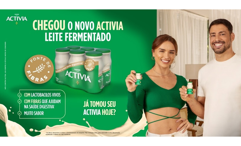 Activia lança leite fermentado inédito