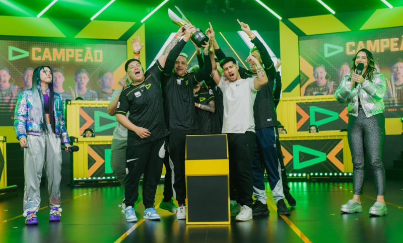 LOUD é a campeã da Liga Brasileira de Free Fire 2023