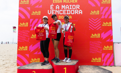 Advil premiou últimas mulheres a cruzarem a linha de chegada no Girl Power Run