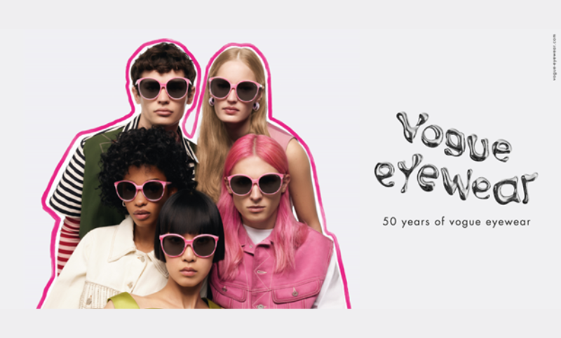 Vogue Eyewear celebra seu 50º aniversário com coleção nova