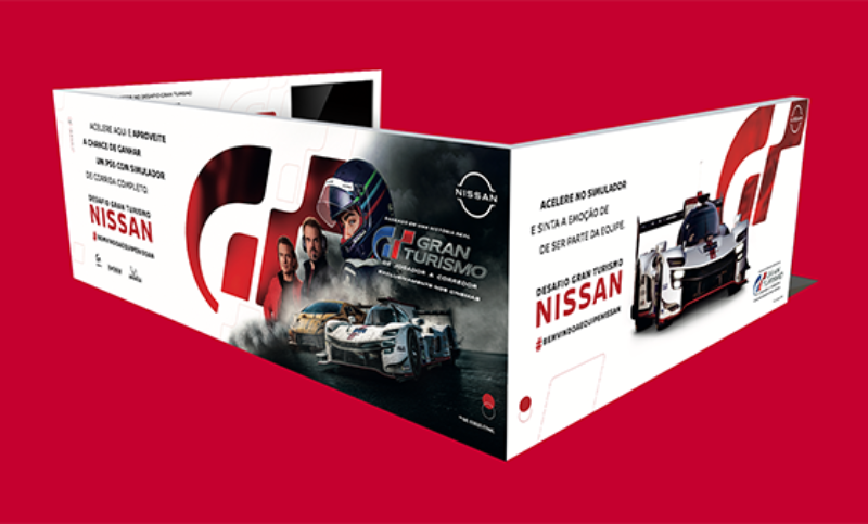 Nissan faz competição para promover o filme Grand Turismo: de jogador a corredor