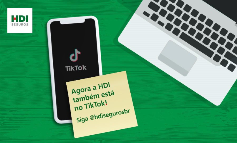 HDI Seguros lança seu perfil oficial no Tiktok