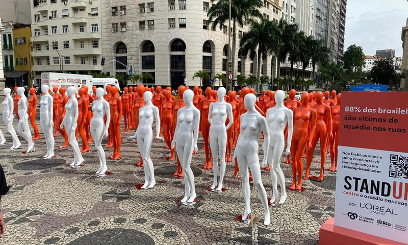 L’Oréal Paris promoveu ‘Stand Up Day’ no Rio de Janeiro